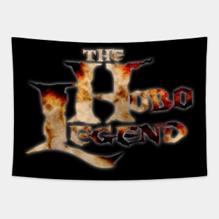 Hobo Legend Text Tapestry