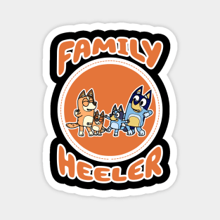 Family Heeler IV Magnet