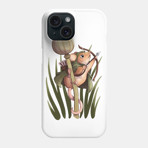 Ranger Mouse Phone Case by Melissa Jan