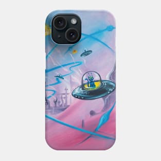 Zap Cat In the Cat Dimension Phone Case