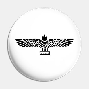 Aramean Eagle black Pin