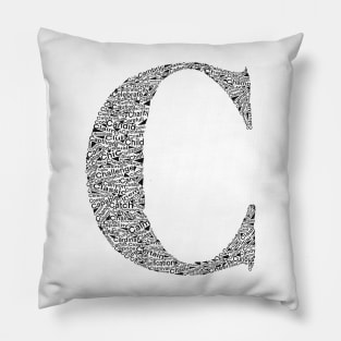 Letters Pillow