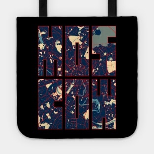 Moscow, Russia City Map Typography - Hope Tote