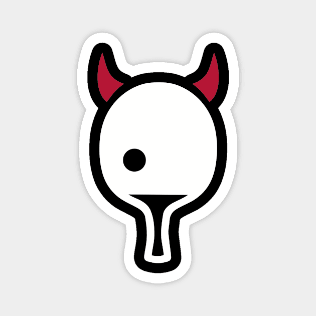 Basketball devil Magnet by Designzz