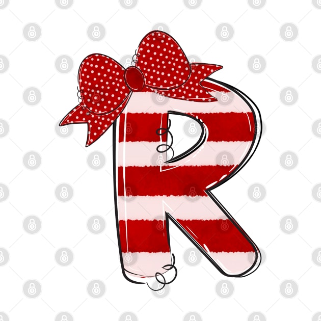 Letter R (Christmas Alphabet) by Pop Cult Store