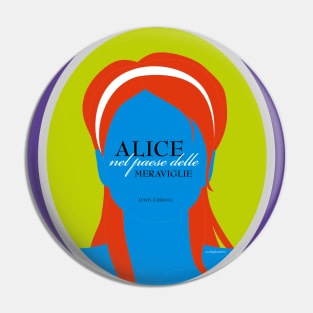 Alice in Wonderland Pin