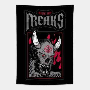 RISE UP FREAKS Tapestry