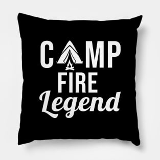 Camp Fire Legend Pillow