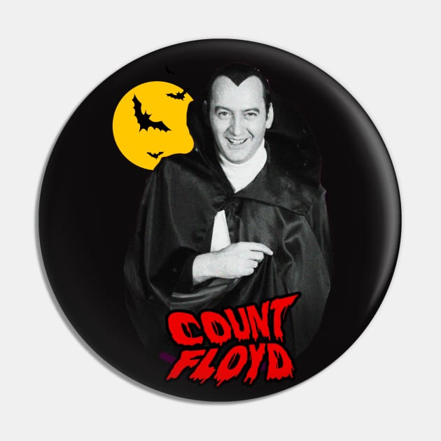 Count Floyd SCTV Pin by Pop Fan Shop