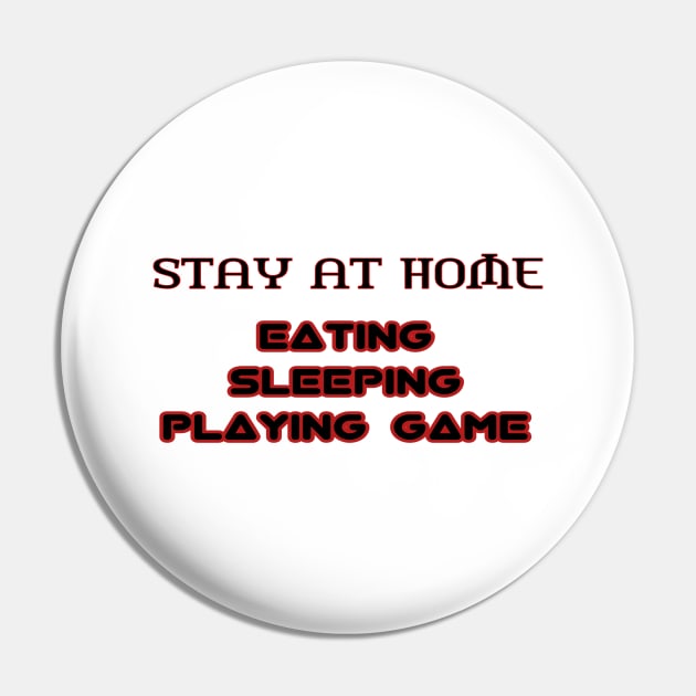 Stay at home Pin by martastudio