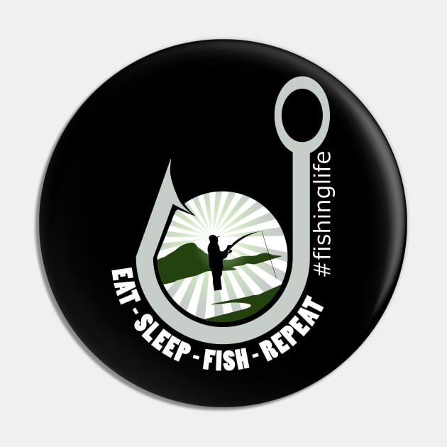 Fishing life Pin by haizuladri78