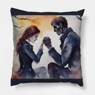 Love beyond death Pillow