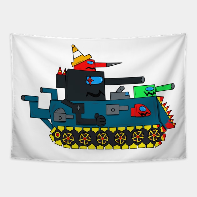 Tamongus Tank Tapestry by ozilio clothing