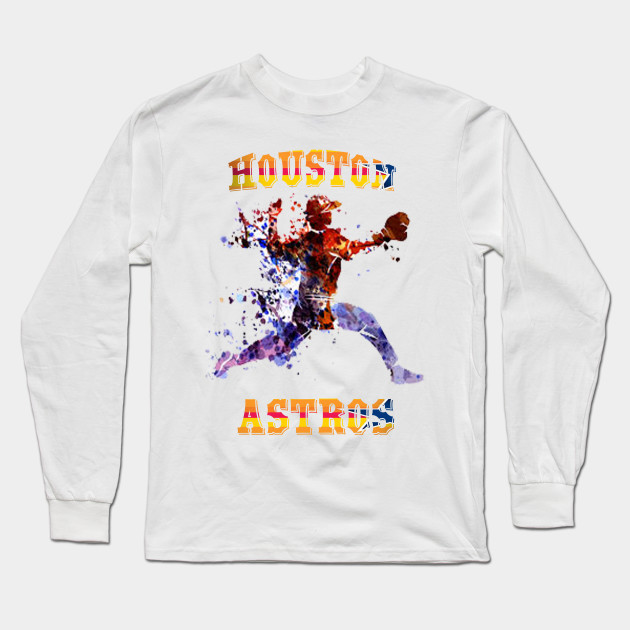 houston astros long sleeve shirt