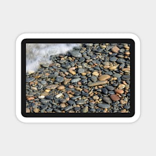 More magic from Lake Michigan.  Lake Michigan Stones and water. Magnet