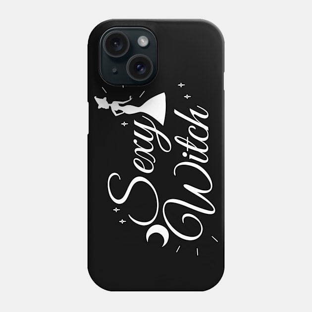 Sexy Witch - Halloween Phone Case by My Bright Ink