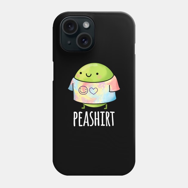 Pea Shirt Funny Veggie Pea TShirt Pun Phone Case by punnybone