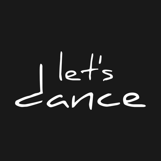 Let's Dance White By PK.digart by PK.digart