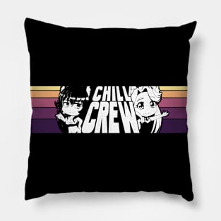 Chill Crew Retro-Vintage 2 Pillow