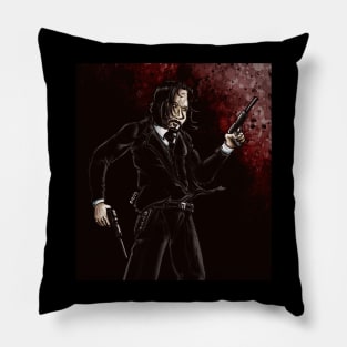 John Wick Fan Art T-Shirt Pillow