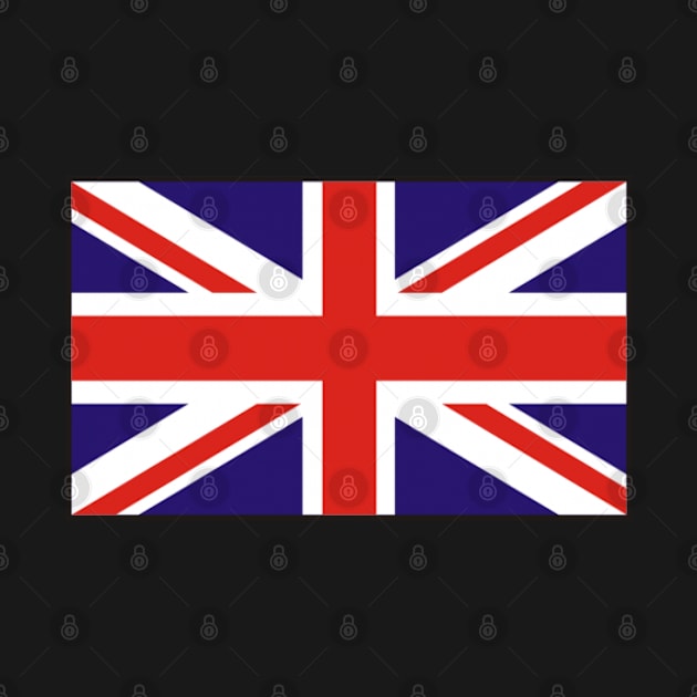 FLAG OF UK by gold package