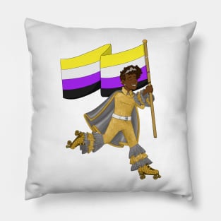 A Non Binary Icon Pillow