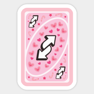 Uno Reverse Card Stickers Teepublic