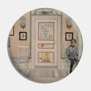 In the Corner. From A Home by Carl Larsson Pin