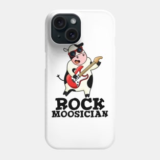 Rock Moosician Funny Cow Pun Phone Case