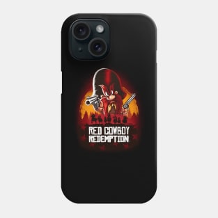 Red Cowboy Redemption Phone Case