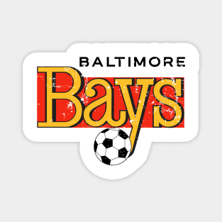 1967 Baltimore Bays Vintage Soccer Magnet