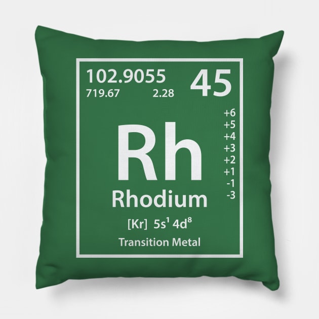 Rhodium Element Pillow by cerebrands