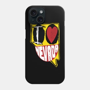 I Love Nevada Smiling Happy Face Phone Case