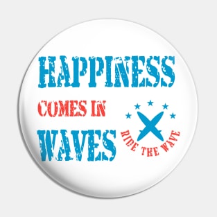 surfer wave rider Pin