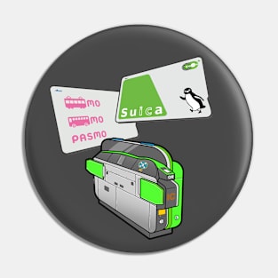 Suica Pasmo Train Gate Pin