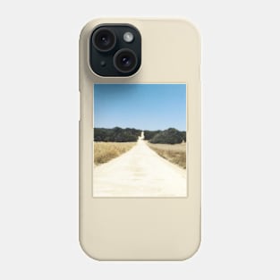 Heading down a white dusty road... Phone Case