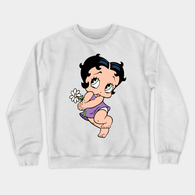 Baby Betty Boop - Baby Betty Boop Animation - Crewneck Sweatshirt |  TeePublic