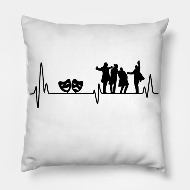 Love Hamilton Pillow by KsuAnn