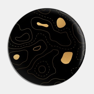 golden Pattern Pin