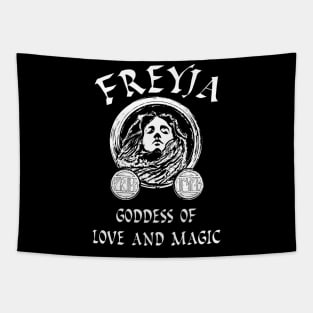 Freyja Goddess Of Love And Magic Tapestry