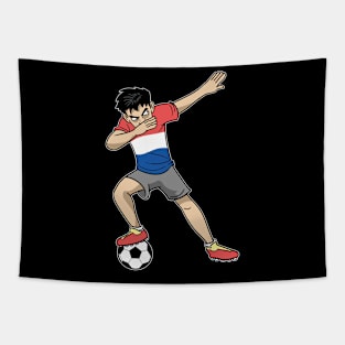 Soccer Netherlands Soccer Player Boys Tapestry