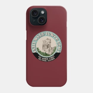 Tower of Terror Luggage Sticker Phone Case