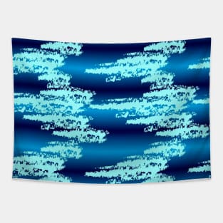 Abstract Color Draw Pattern Seamless Tapestry