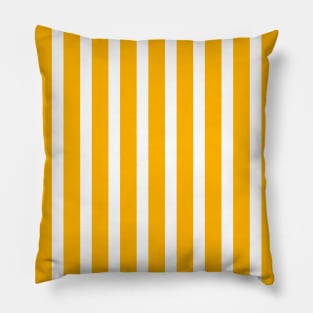 Abbott | Orange Stripes Pattern Pillow