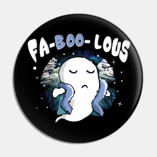 Faboolous Ghost Halloween TShirt| Cute Faboolous Ghost Tee Pin