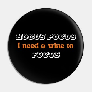 Hocuus pocuus basic witch Pin