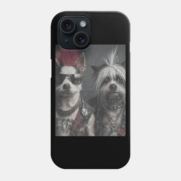 Dogs - Punk is not dead Phone Case by Stitch & Stride