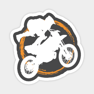 Jump with style Motocross Dirt Bike Magnet