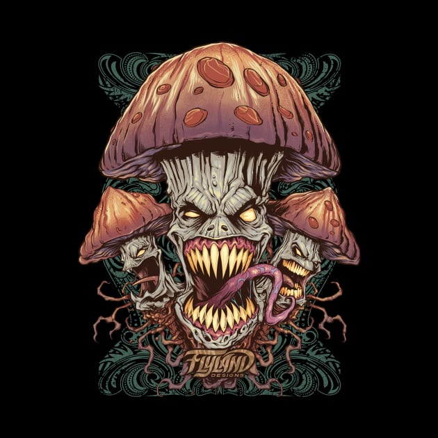 Evil Mushroom by FlylandDesigns