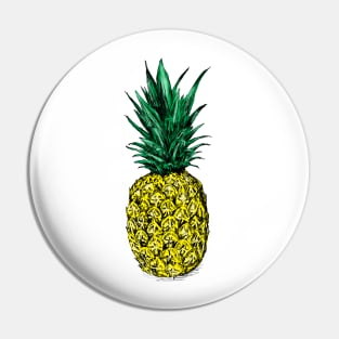 Pineapple Print Pin